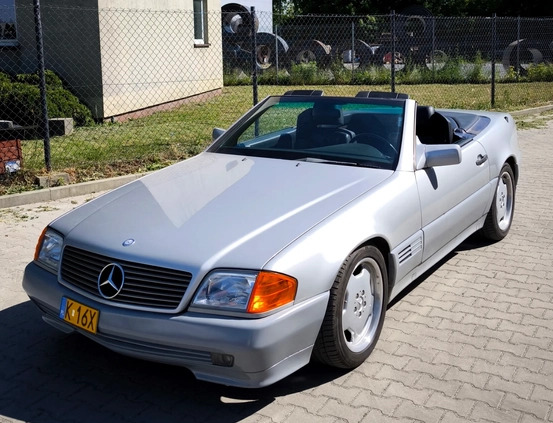 Mercedes-Benz SL cena 76500 przebieg: 135571, rok produkcji 1990 z Kraków małe 742